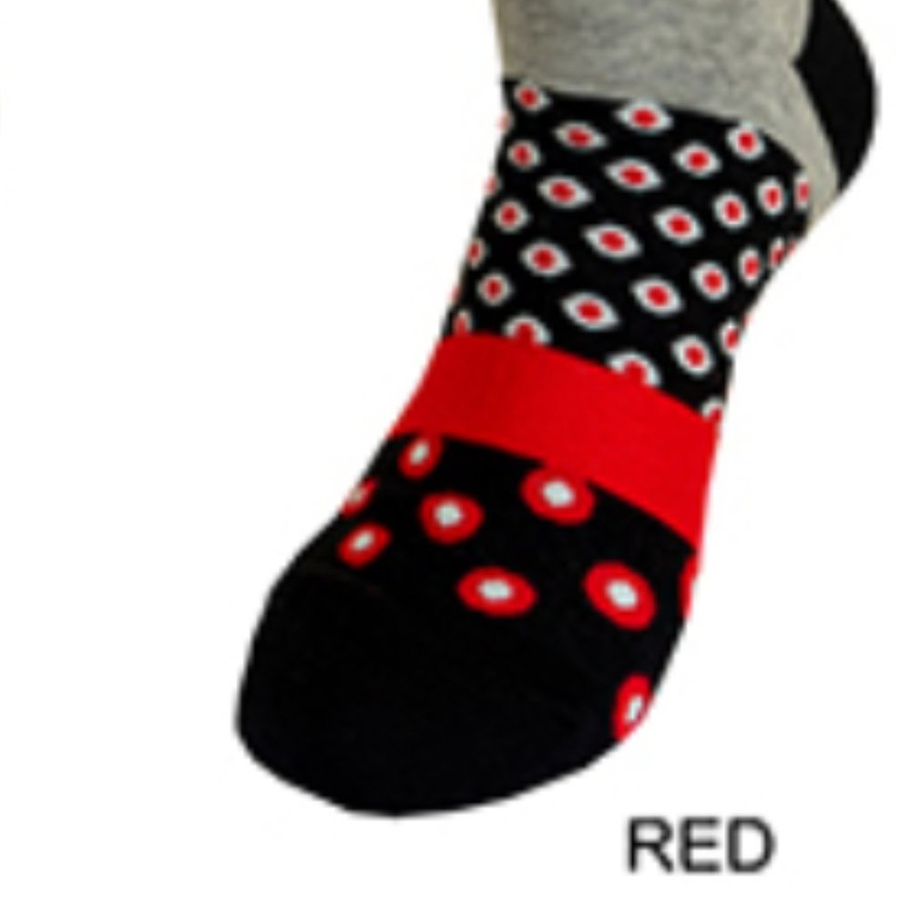 Bow Tie Hanky Socks Box Set by R Lewis RGB004 Red - Picture 5 of 7